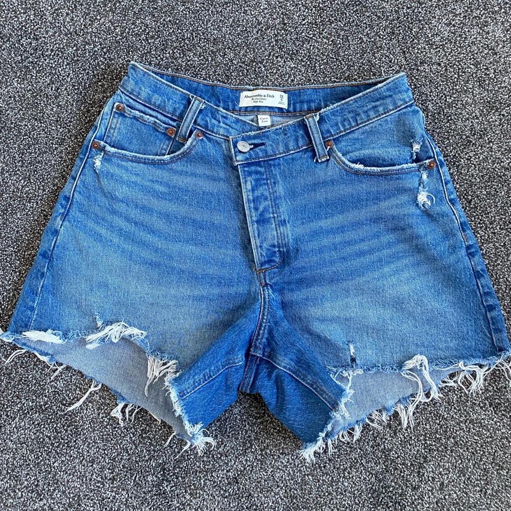 Abercrombie & Fitch The Dad Short High Rise Curve Love Size 28/6